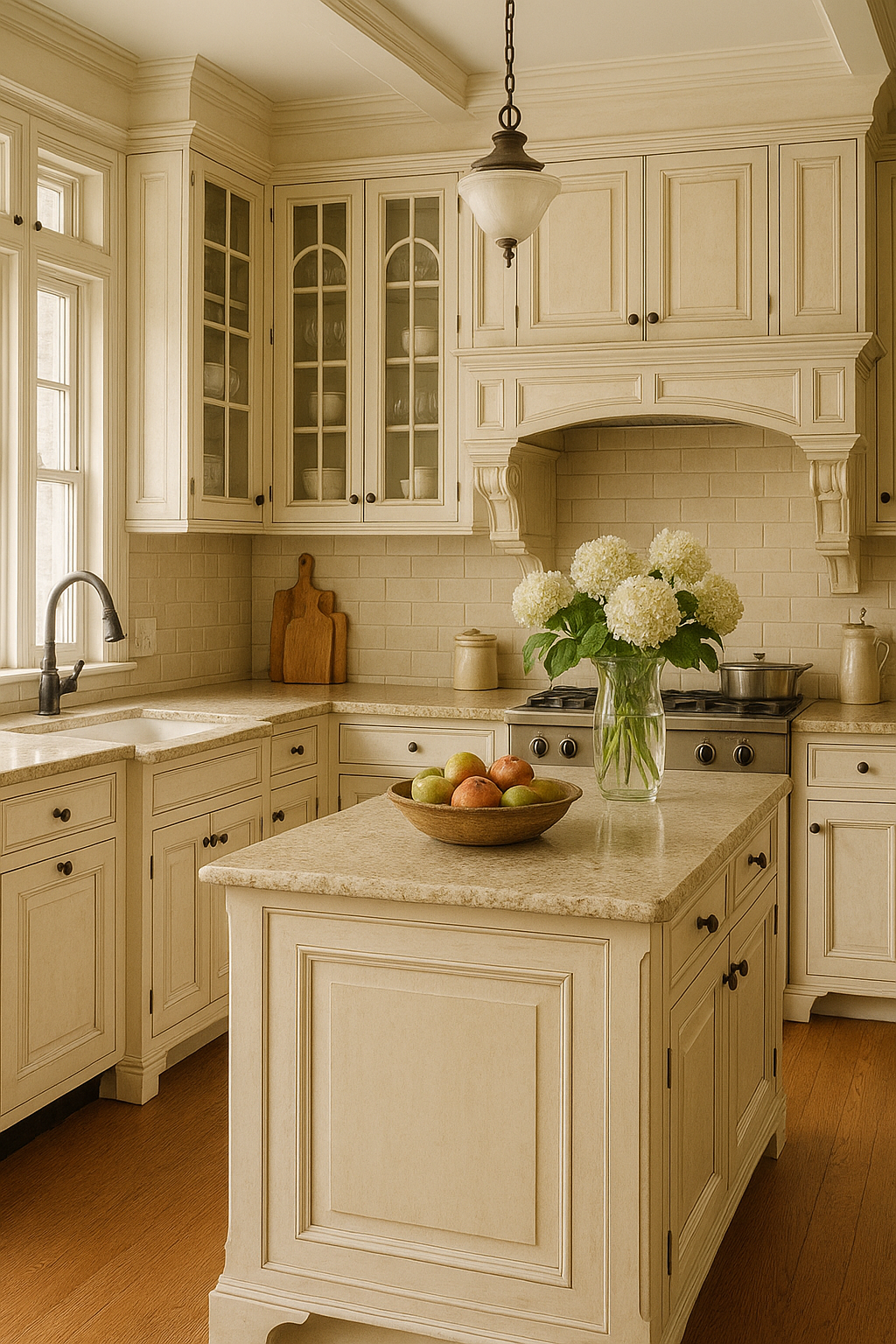 Illustration about Antique White Kitchen Cabinets, Distressed Antique White Kitchen Cabinets, Antique Off White Kitchen Cabinets, Antique White Glazed Kitchen Cabinets, Vintage White Kitchen Cabinet Designs, Classic Antique White Kitchen Decor, Best Glazes for Antique White Cabinets, Timeless Off White Kitchen Cabinet Styles, Rustic Antique White Kitchen Inspiration, Elegant Aged White Kitchen Cabinets