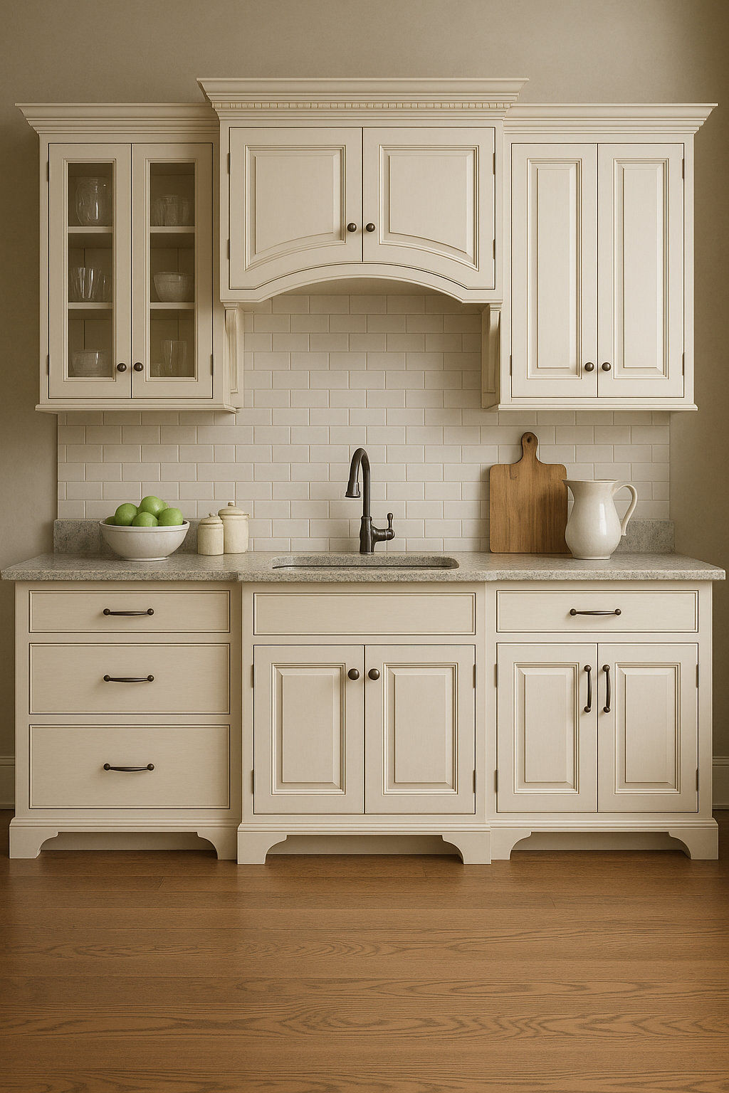 Illustration about Antique White Kitchen Cabinets, Distressed Antique White Kitchen Cabinets, Antique Off White Kitchen Cabinets, Antique White Glazed Kitchen Cabinets, Vintage White Kitchen Cabinet Designs, Classic Antique White Kitchen Decor, Best Glazes for Antique White Cabinets, Timeless Off White Kitchen Cabinet Styles, Rustic Antique White Kitchen Inspiration, Elegant Aged White Kitchen Cabinets